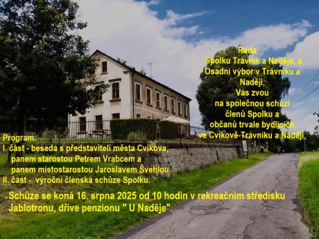 Pozvánka 16. 8. 2025