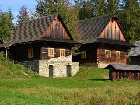 38 komíny-Valašské muzeum