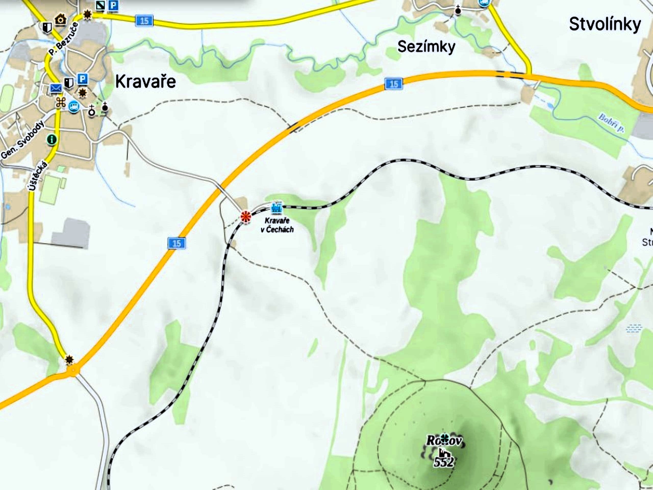 31 Stvolínky- Kravaře-zkapacitnění