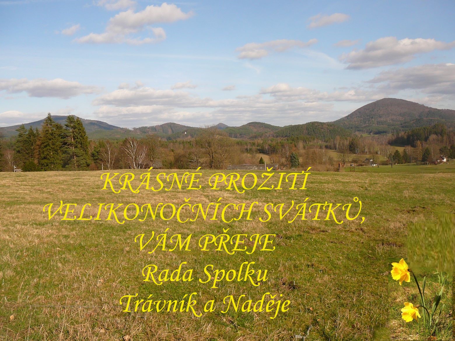 Velikonoční přání 