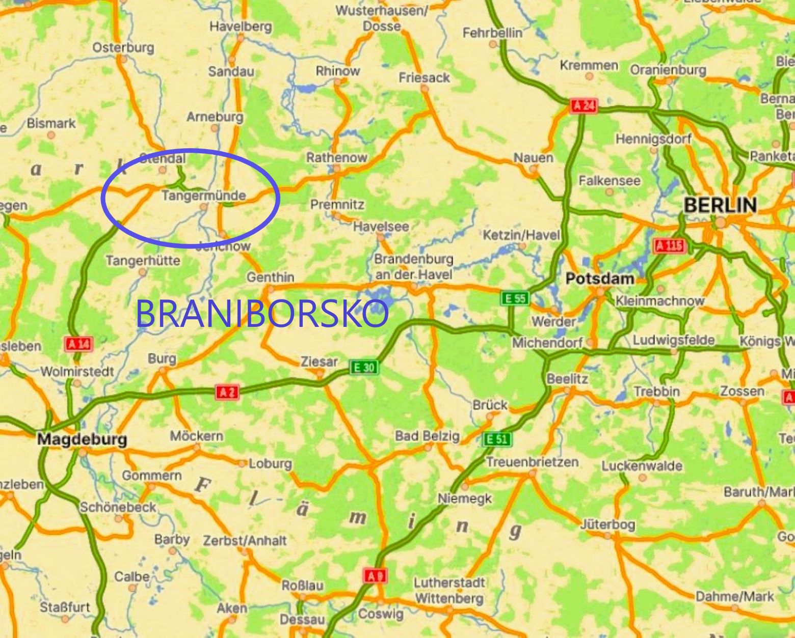 49 Braniborsko