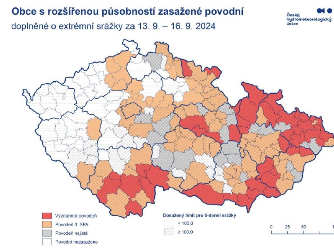 18 povodně