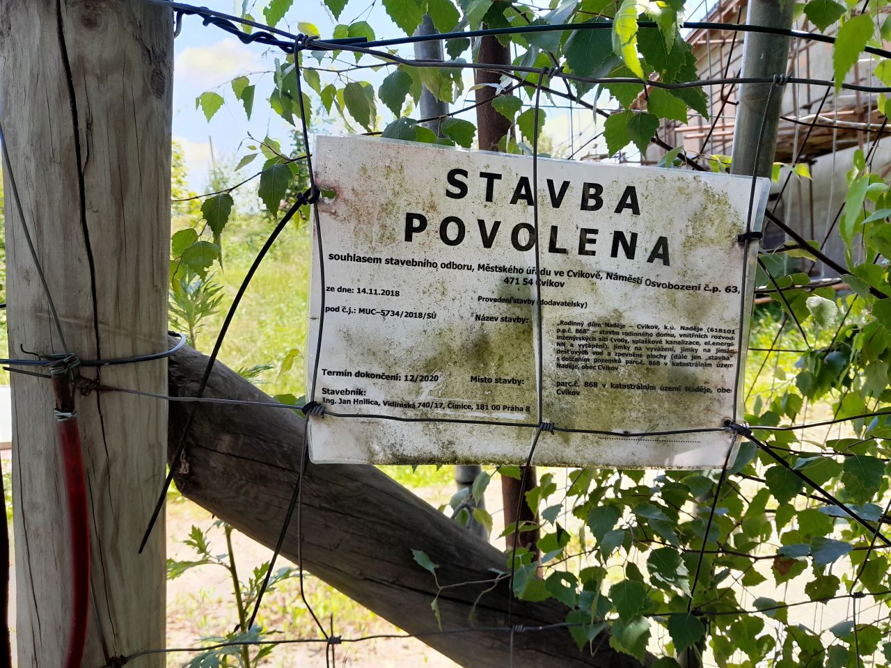 11a Naděje -neukončené stavební řízení 2