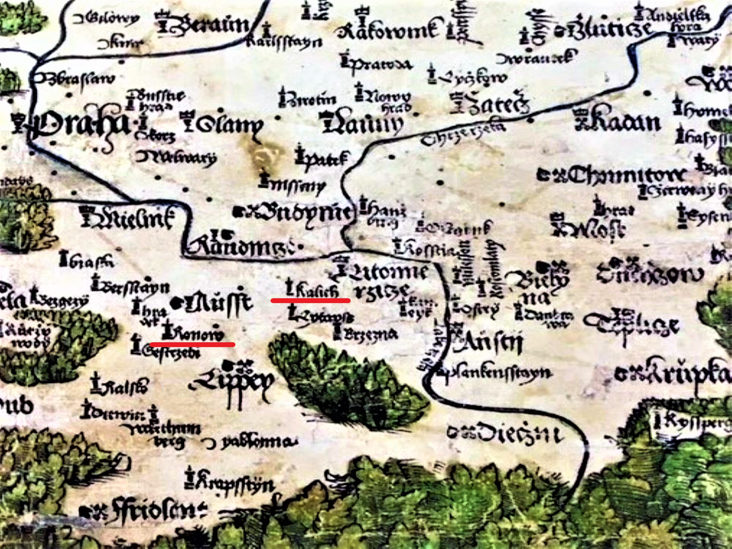 6 Klaudiánova mapa 