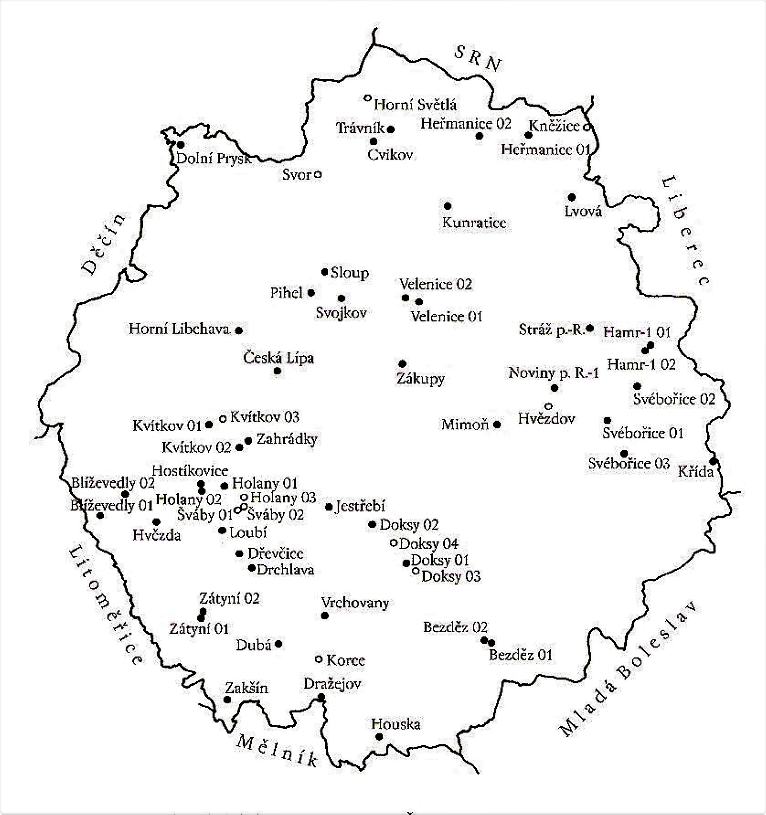 2 hrady okresu Č. Lípa